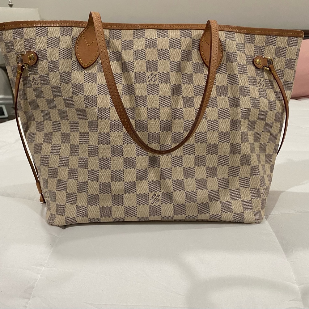 Authentic Louis Vuitton Never Full MM DAZUR Bag EUC PRICE DROP $100 JUST NOW!!